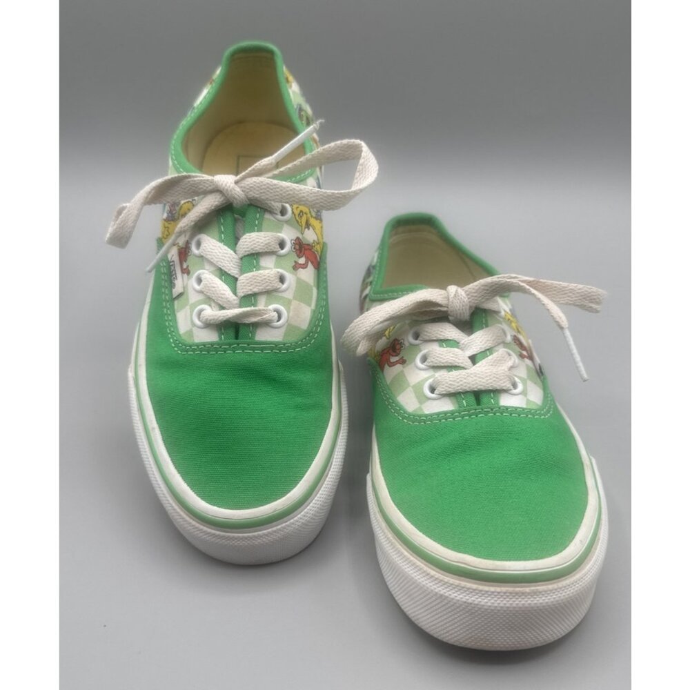 Vans x Sesame Street Sneakers Shoes Big Kids Size 2.5 Authentic Skate
